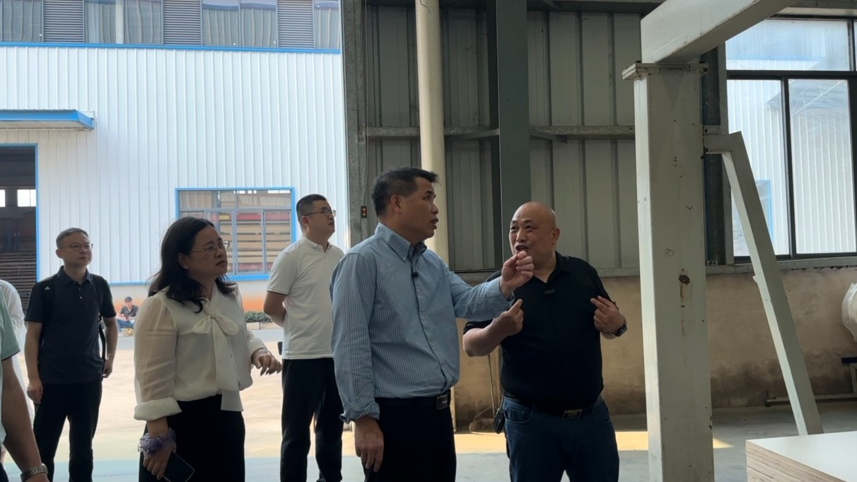 工信厅领导调研参观